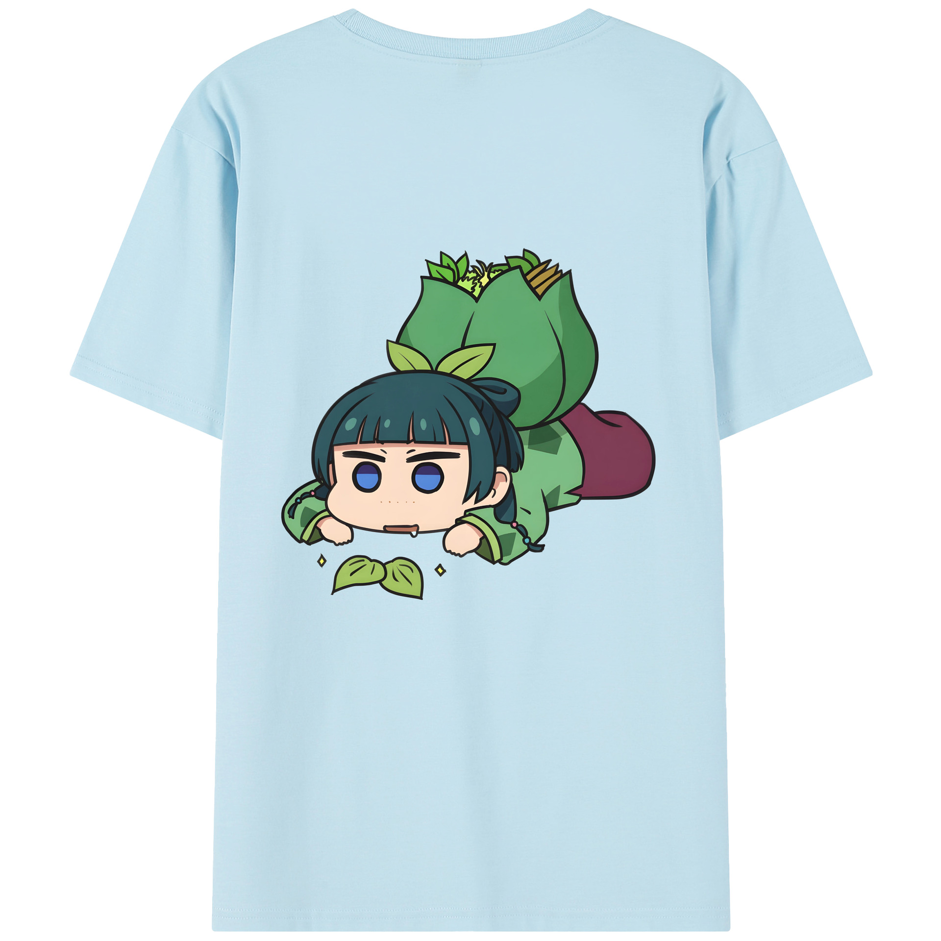 （画像用） 薬屋のひとりごと The Apothecary Diaries 綿100％半袖Tシャツ（背面プリント）